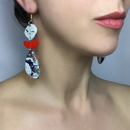 red-and-marble-recycled-earrings